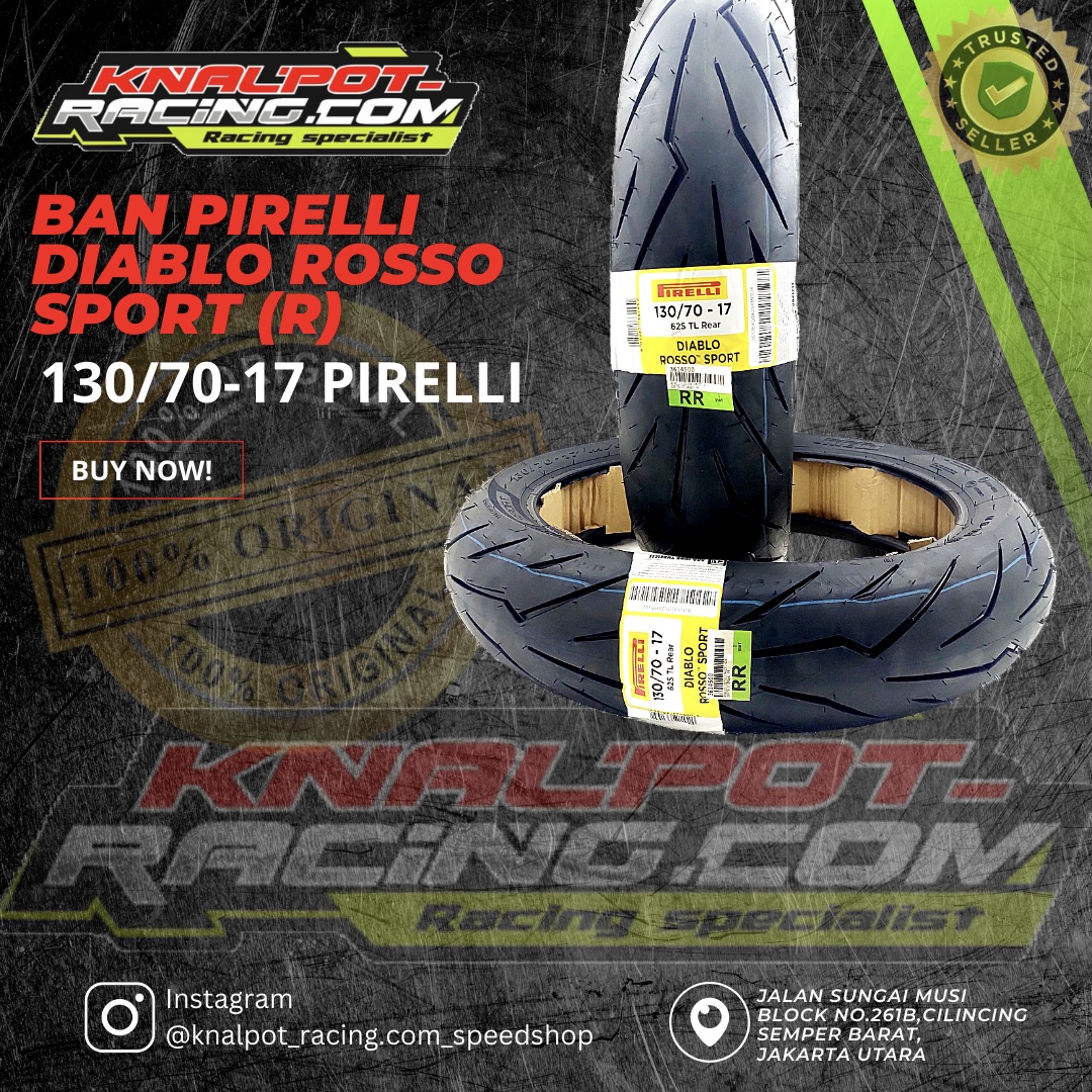 BAN PIRELLI DIABLO ROSSO SPORT (R) 130/70-17 PIRELLI